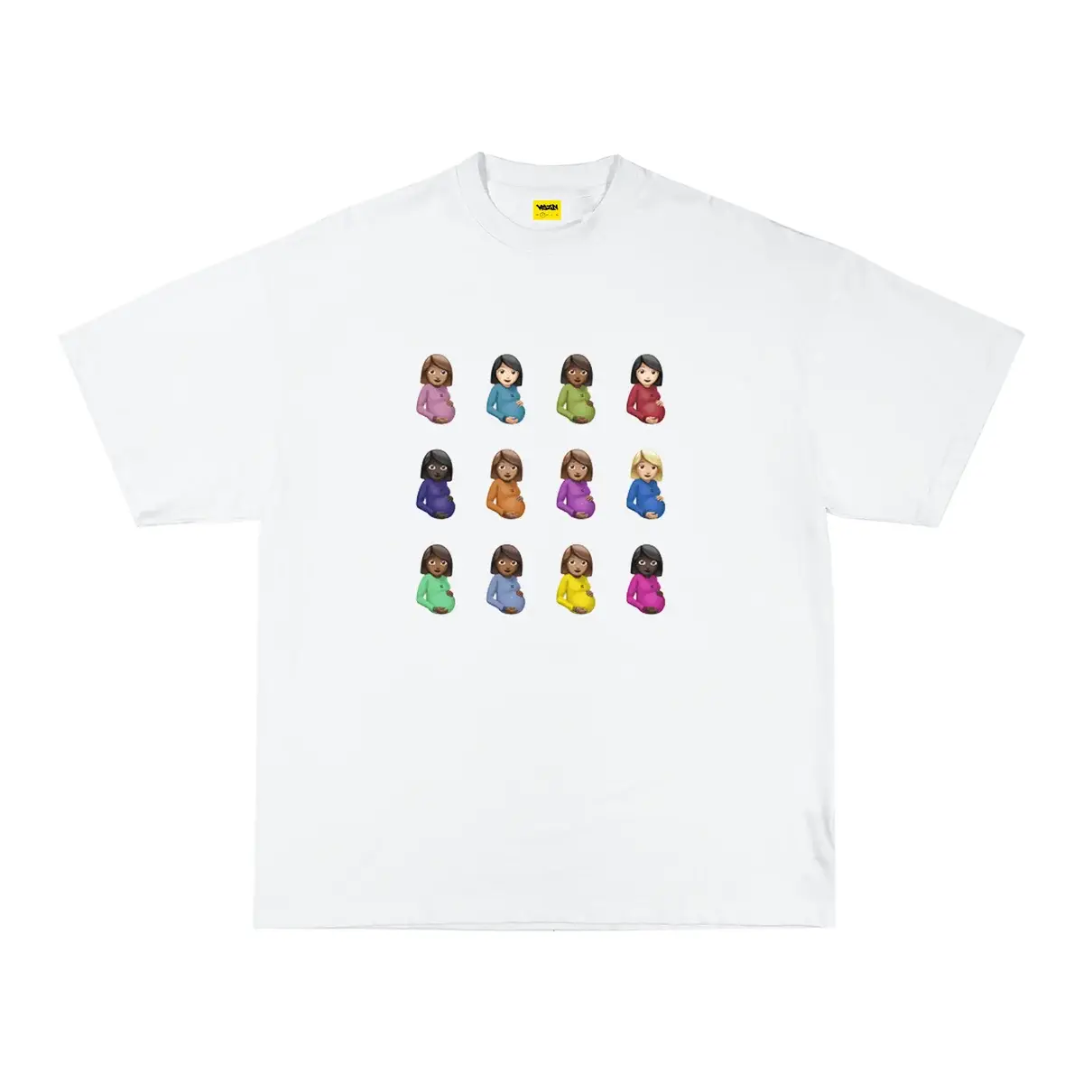Vszn Babymomma Tee White (1) Vszn Babymomma Tee White (1)