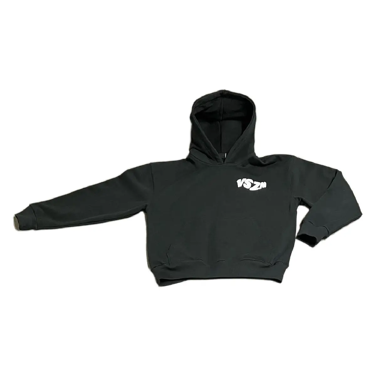 Vszn White Logo Hoodie (4) Vszn White Logo Hoodie (4)