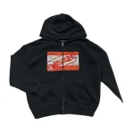 Vszn Zip Hoodie Black (1)